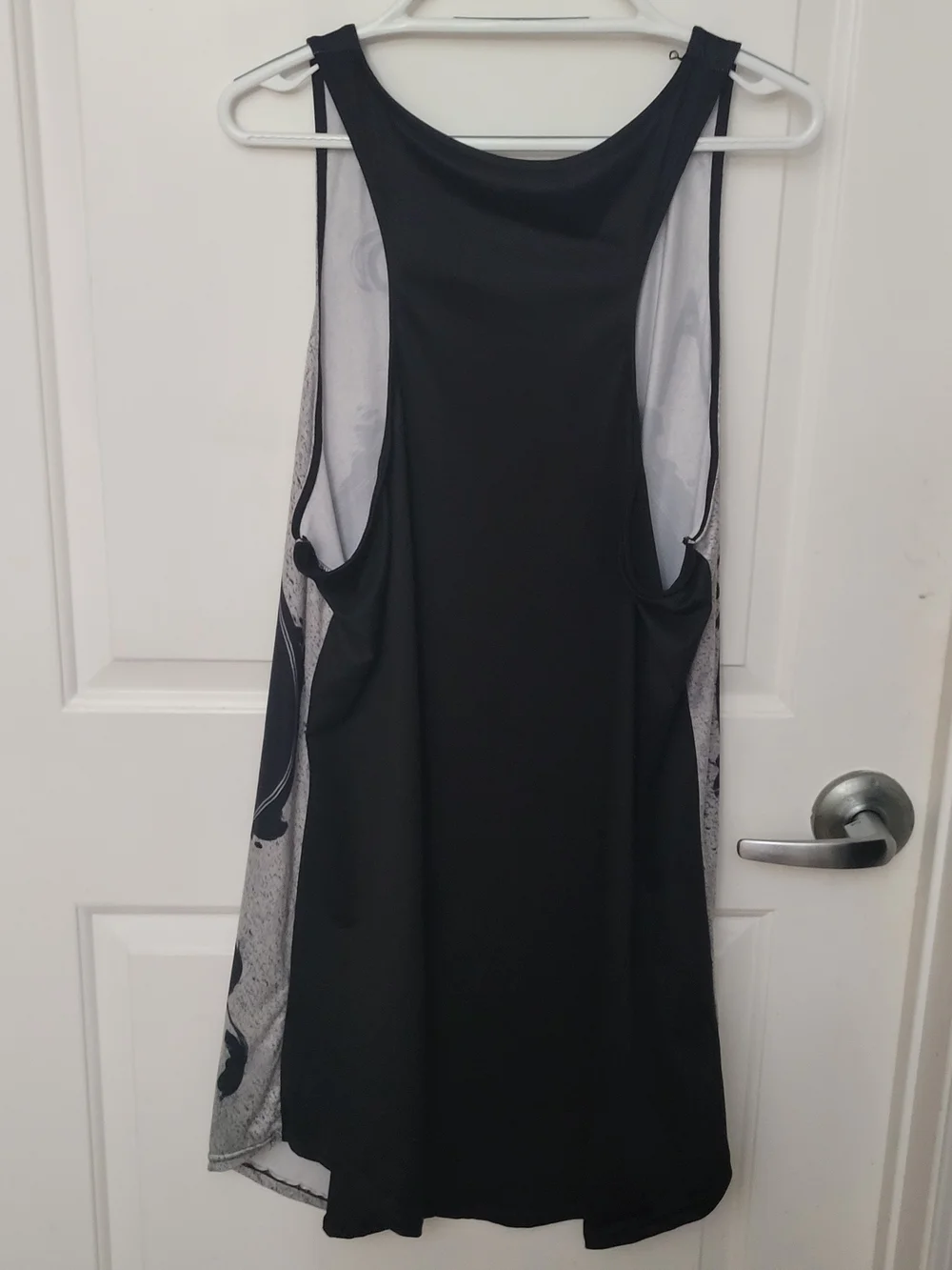 Unbranded  Women's Plus Sz Skull & Poker Lounge Mid-Length  Sl. Dress Sz 3XL